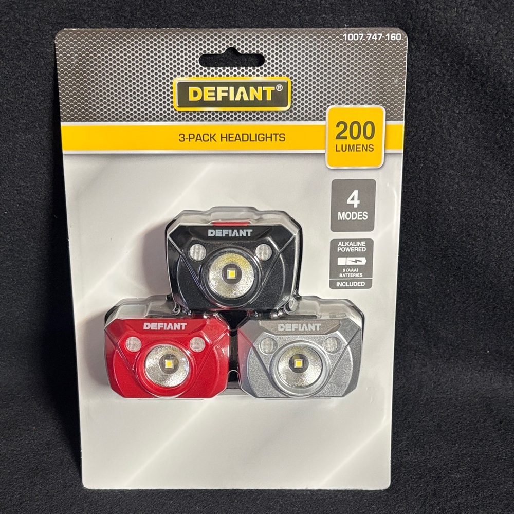Headlights 3 pack Defiant